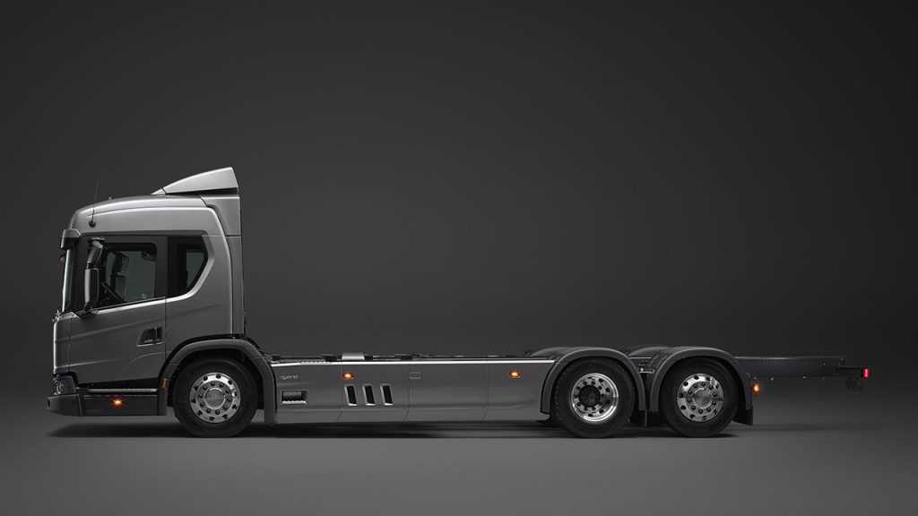 Scania Presentar En La Iaa Un Cami N El Ctrico H Brido Enchufable De