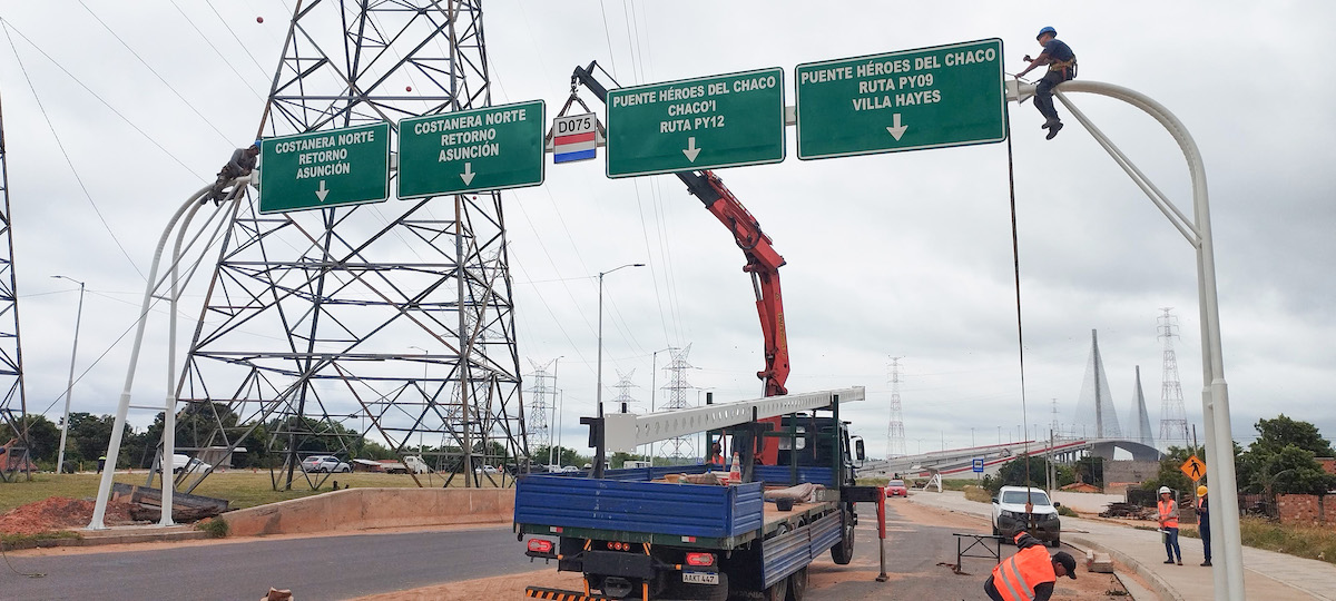 Alistan últimos detalles en el Puente Héroes del Chaco Amigo Camionero