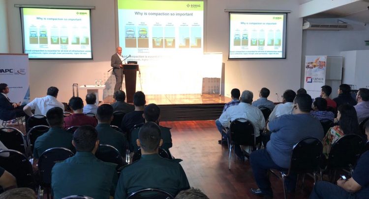 Seminario “Compactación de Suelos, División Construcción Vial” de Bomag-Automaq