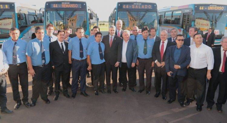 Presentaron nuevos buses 0 km que se suman al servicio diferencial de la Línea 44