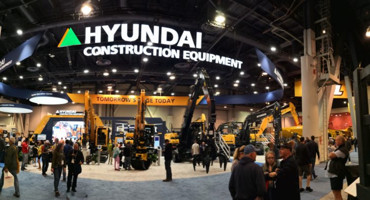 Hyundai Construction Equipment puso manos a la obra en Conexpo 2020