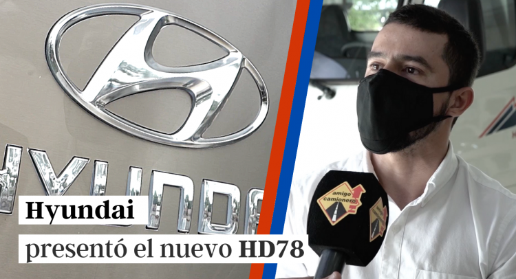 Hyundai presentó el nuevo HD78, con el entre ejes más largo del segmento