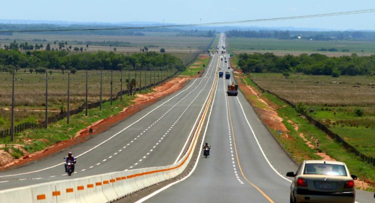 Ruta PY02: culminaron las obras en la intersección del acceso a Nueva Londres