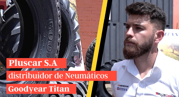 Pluscar S.A es distribuidor de Neumáticos Goodyear Titan