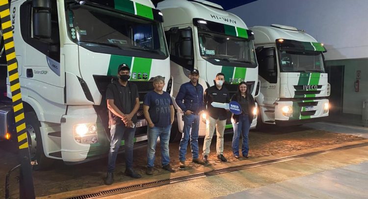 Rodomaq entregó 3 camiones Iveco a Goldenz Crop