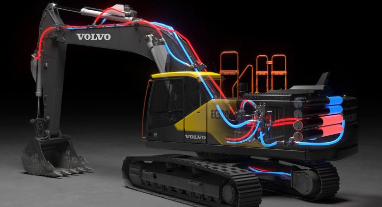 Innovador sistema electrohidráulico gana el premio Volvo Technology Award
