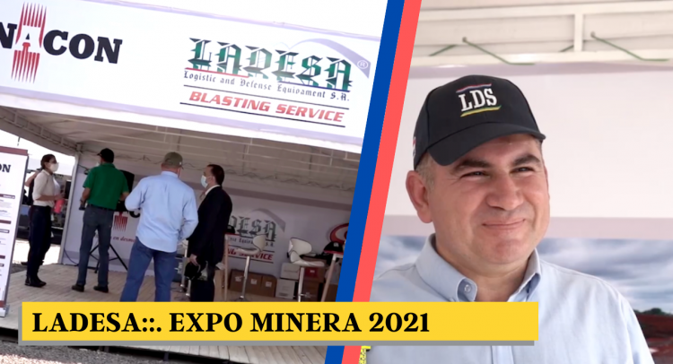 LADESA presentó una diversa línea de explosivos DINACON en la Expo Minera