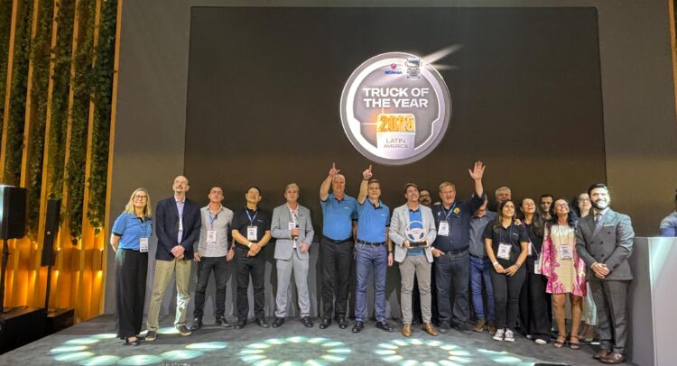 Scania R fue elegido Truck of the Year Latin America 2025