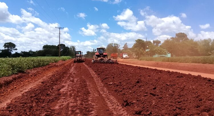 Avanzan las obras del Lote 2 en la nueva ruta Juan E. O’Leary–San Cristóbal